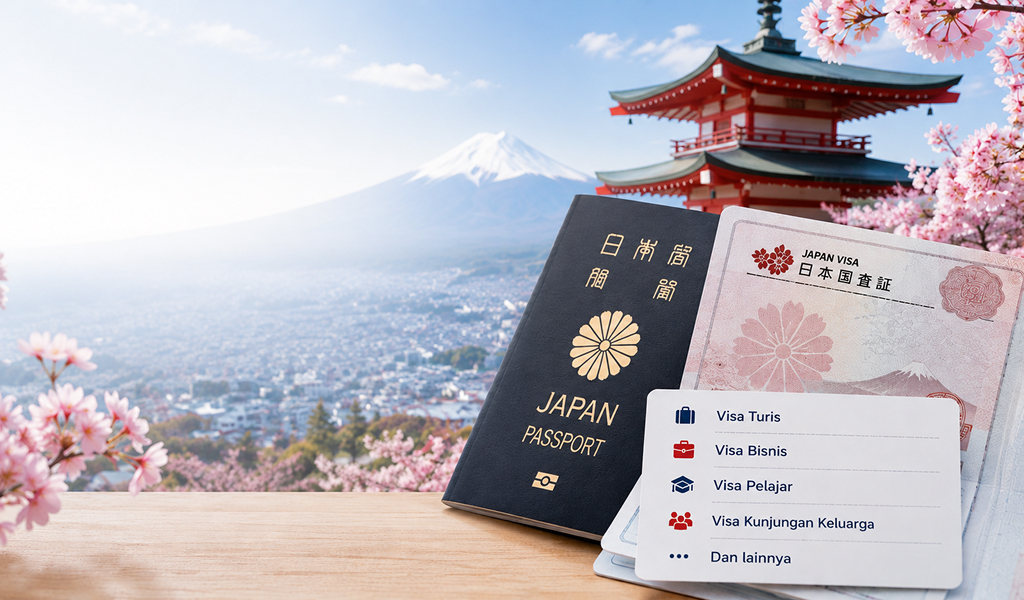 Jenis Visa Jepang: Panduan Lengkap Semua Kategori